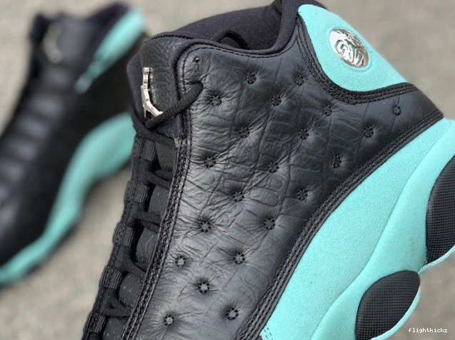 414571-030 Retro Air Green Black Island Jordan 13 0912